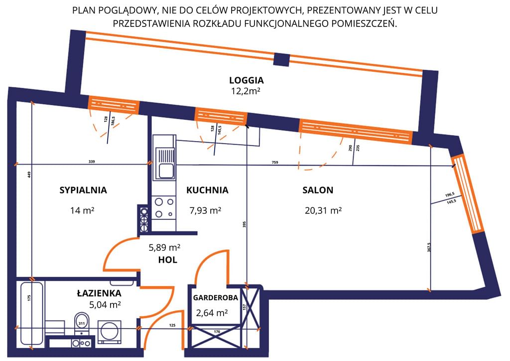 Mieszkanie 2 pokojowe na Sprzedaż