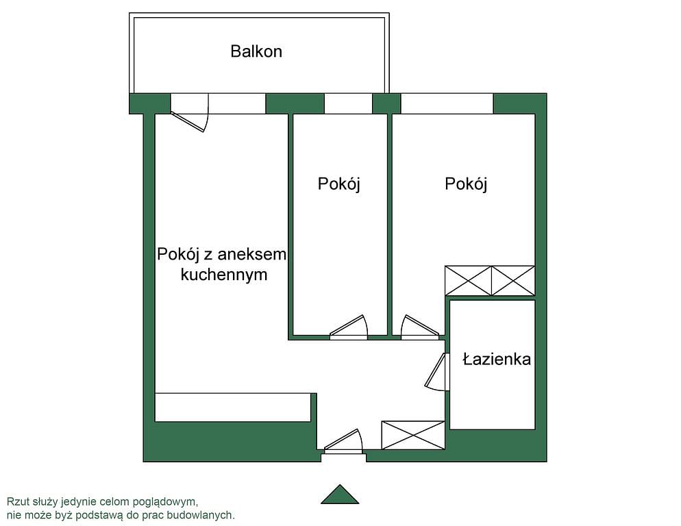 Mieszkanie 3 pokojowe na Sprzedaż