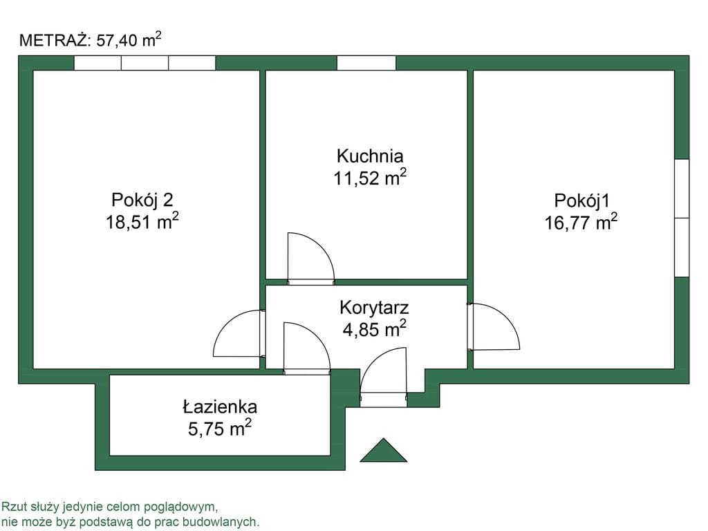 Lokal użytkowy  pokojowe na Sprzedaż