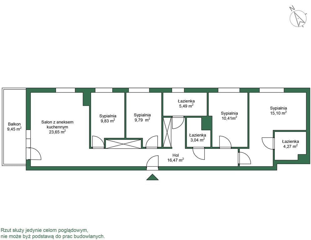 Mieszkanie 5 pokojowe na Sprzedaż