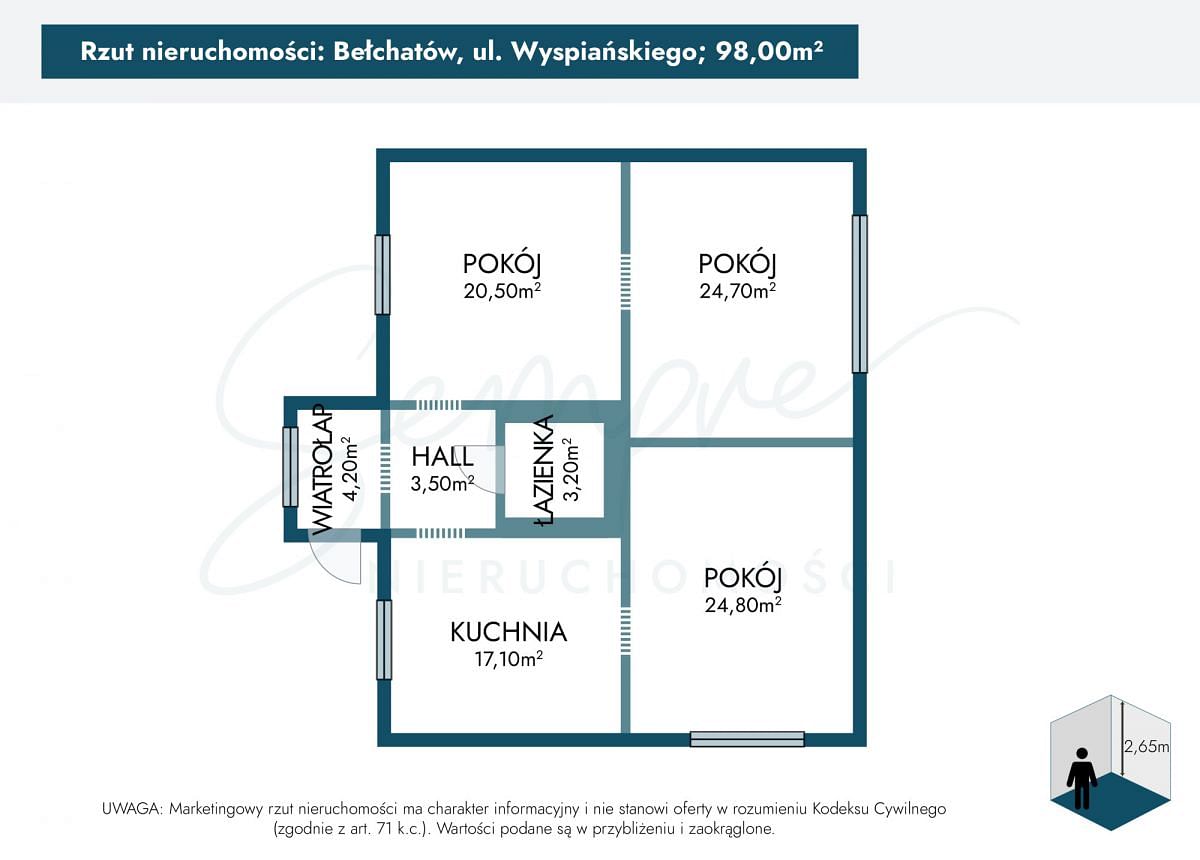 Dom 4 pokojowe na Sprzedaż