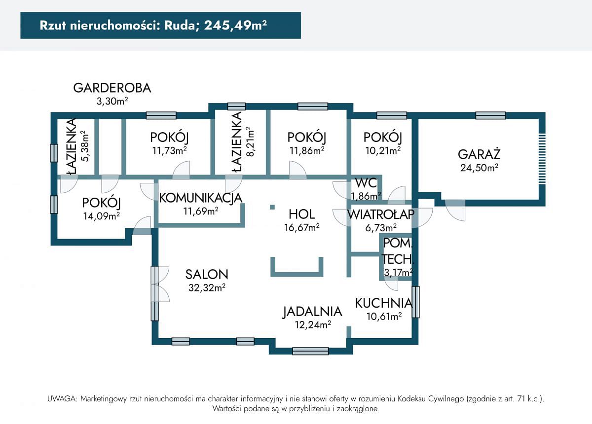 Dom 4 pokojowe na Sprzedaż