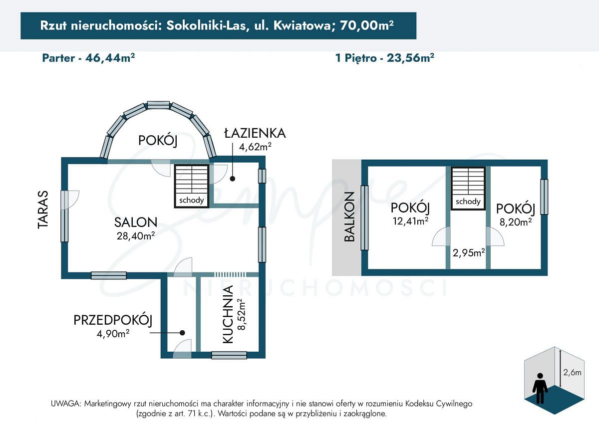 Dom 3 pokojowe na Sprzedaż