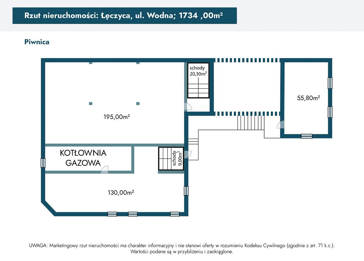 Lokal użytkowy  pokojowe na Sprzedaż