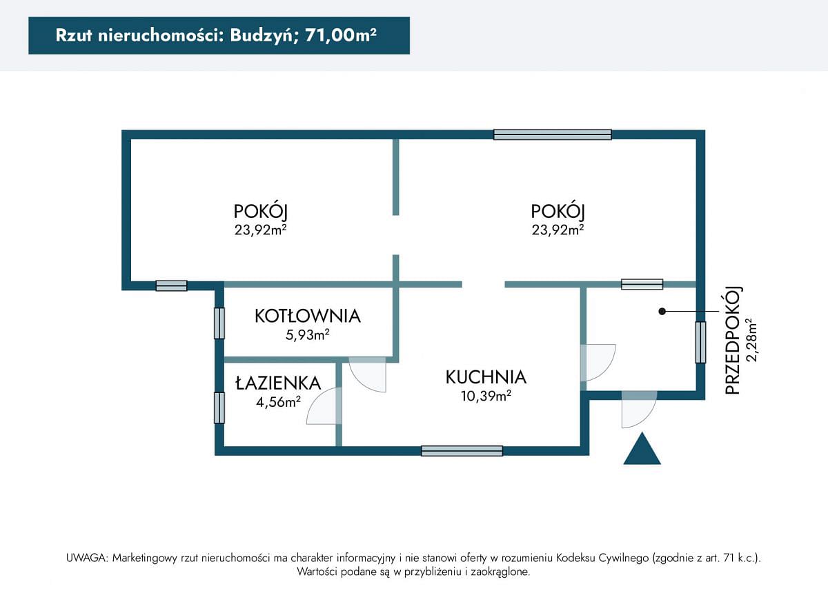 Dom 2 pokojowe na Sprzedaż