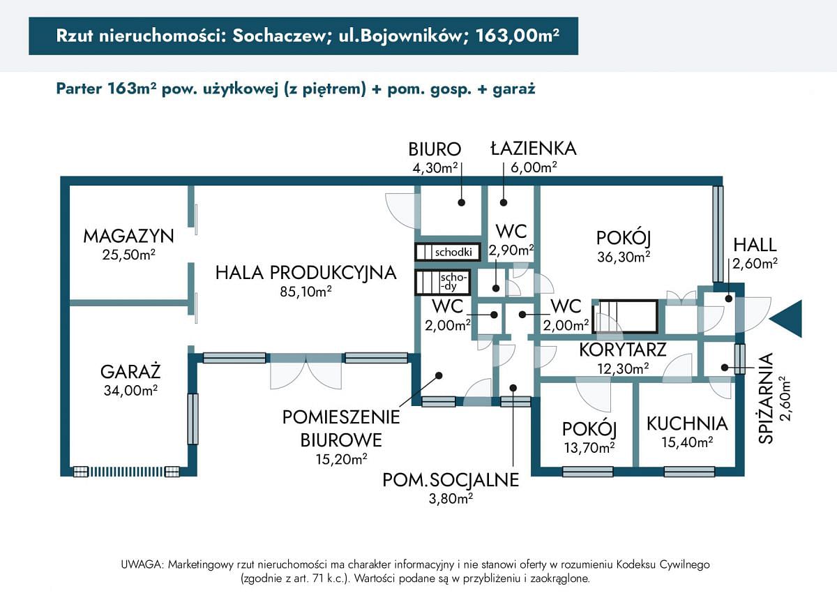 Dom 8 pokojowe na Sprzedaż