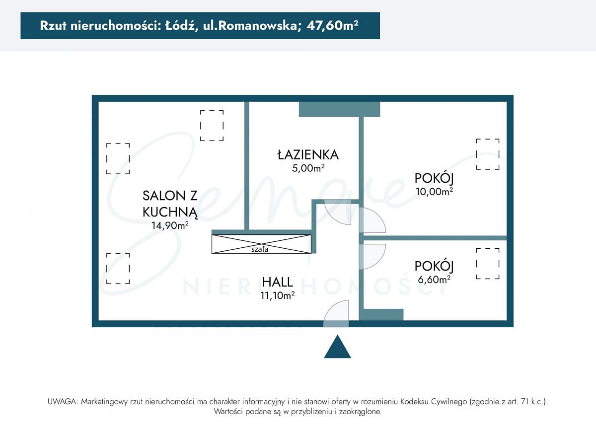 Mieszkanie 3 pokojowe na Sprzedaż