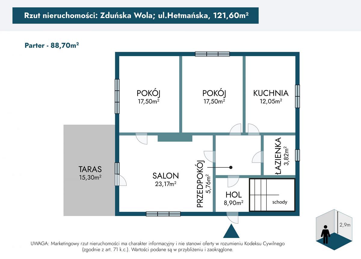 Dom 5 pokojowe na Sprzedaż