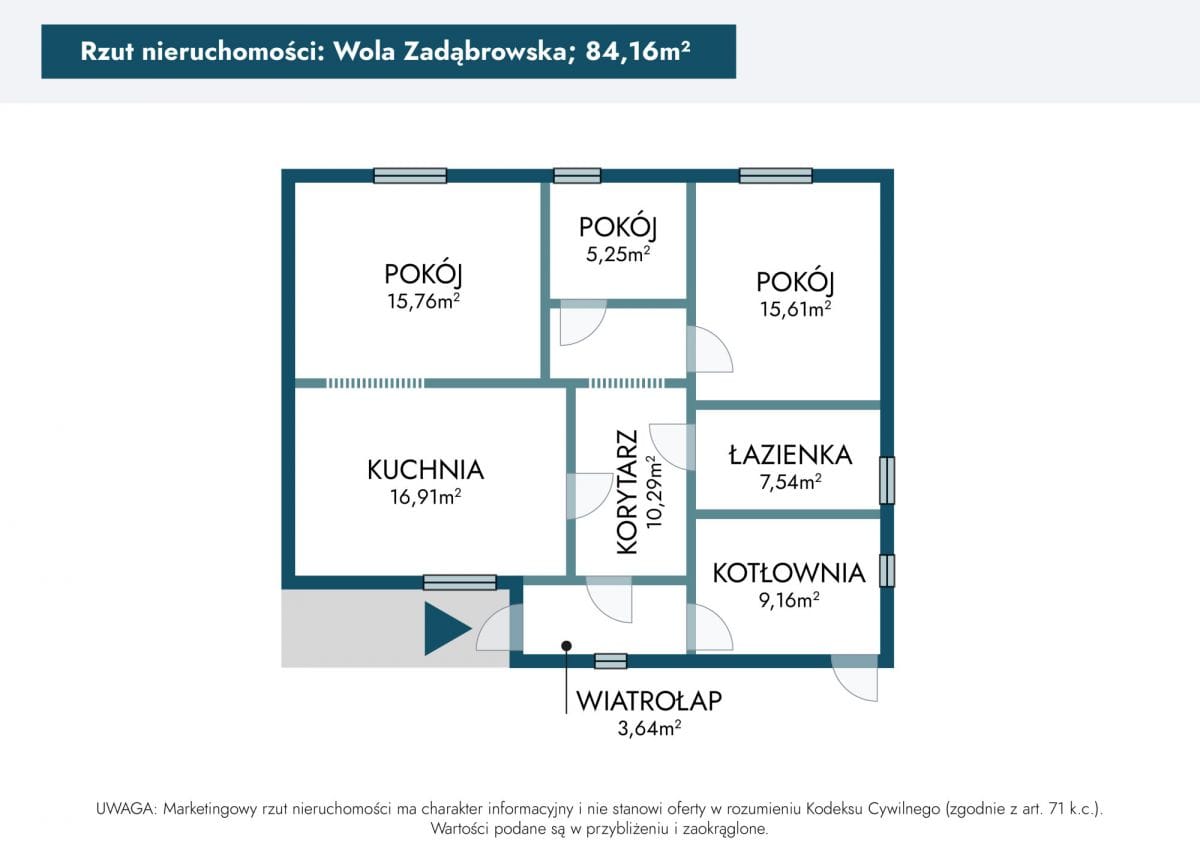 Dom 3 pokojowe na Sprzedaż