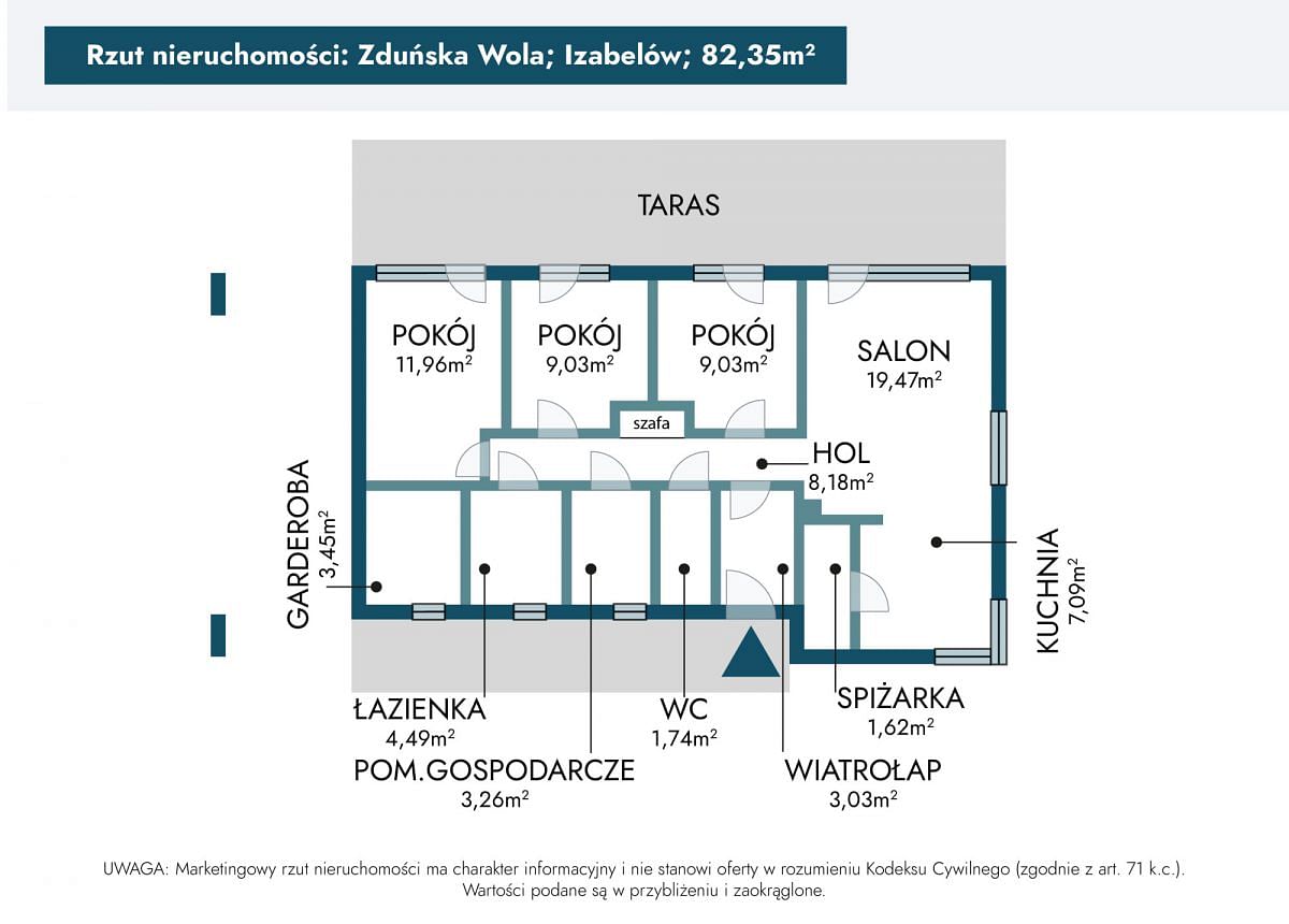 Dom 4 pokojowe na Sprzedaż