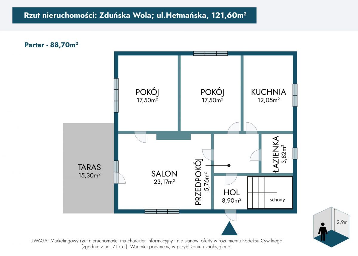 Dom 4 pokojowe na Sprzedaż