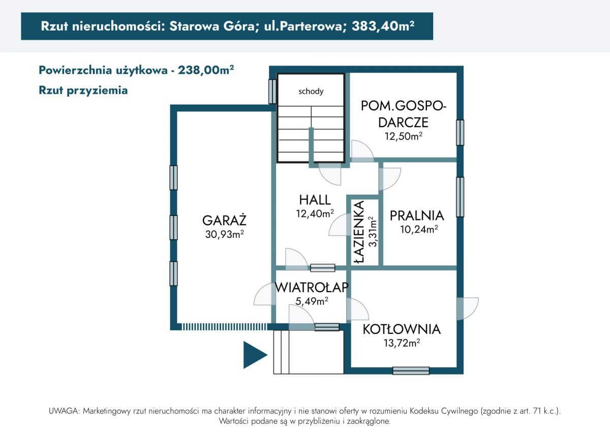 Dom 12 pokojowe na Sprzedaż