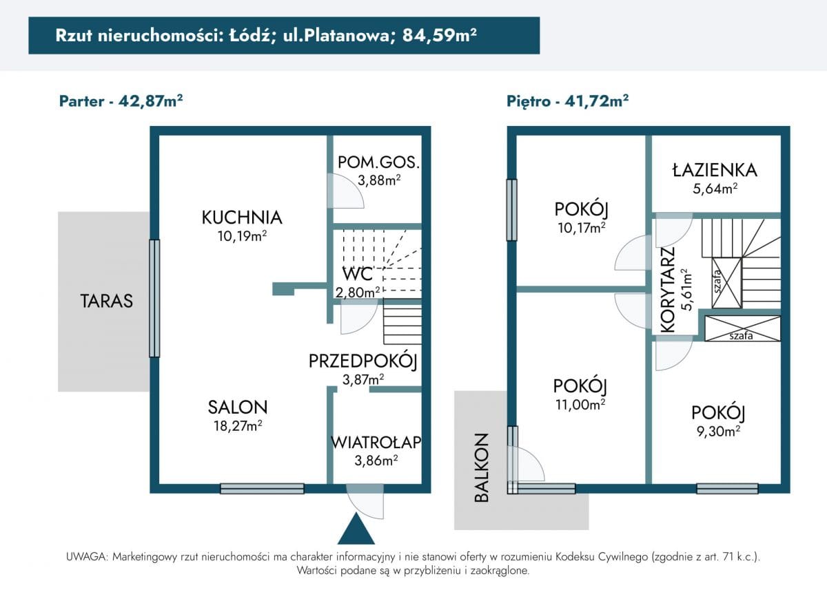 Mieszkanie 4 pokojowe na Sprzedaż