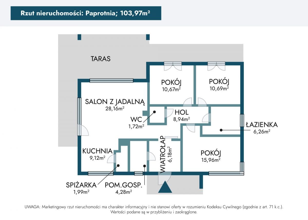 Dom 4 pokojowe na Sprzedaż