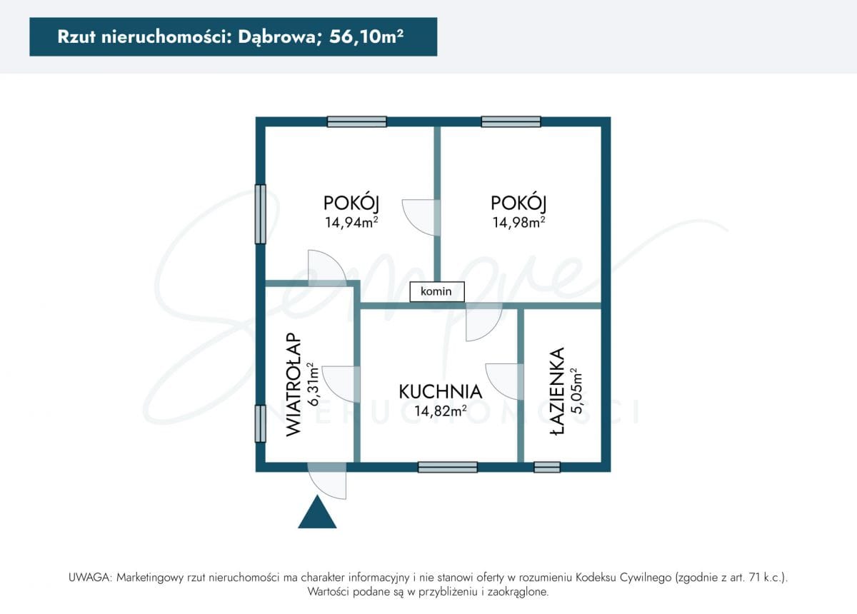 Dom 1 pokojowe na Sprzedaż