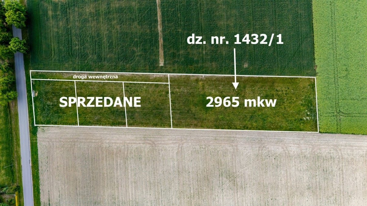 Działka  pokojowe na Sprzedaż