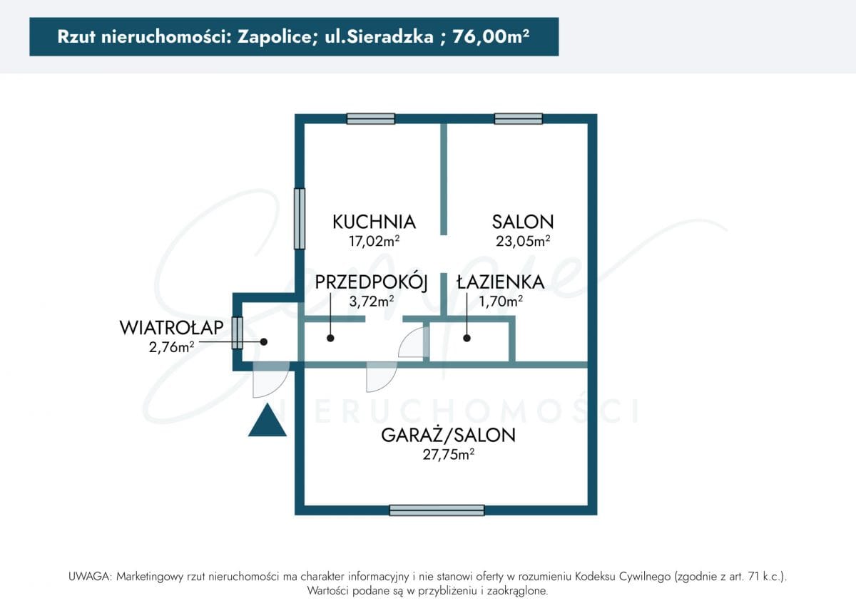 Dom 2 pokojowe na Sprzedaż