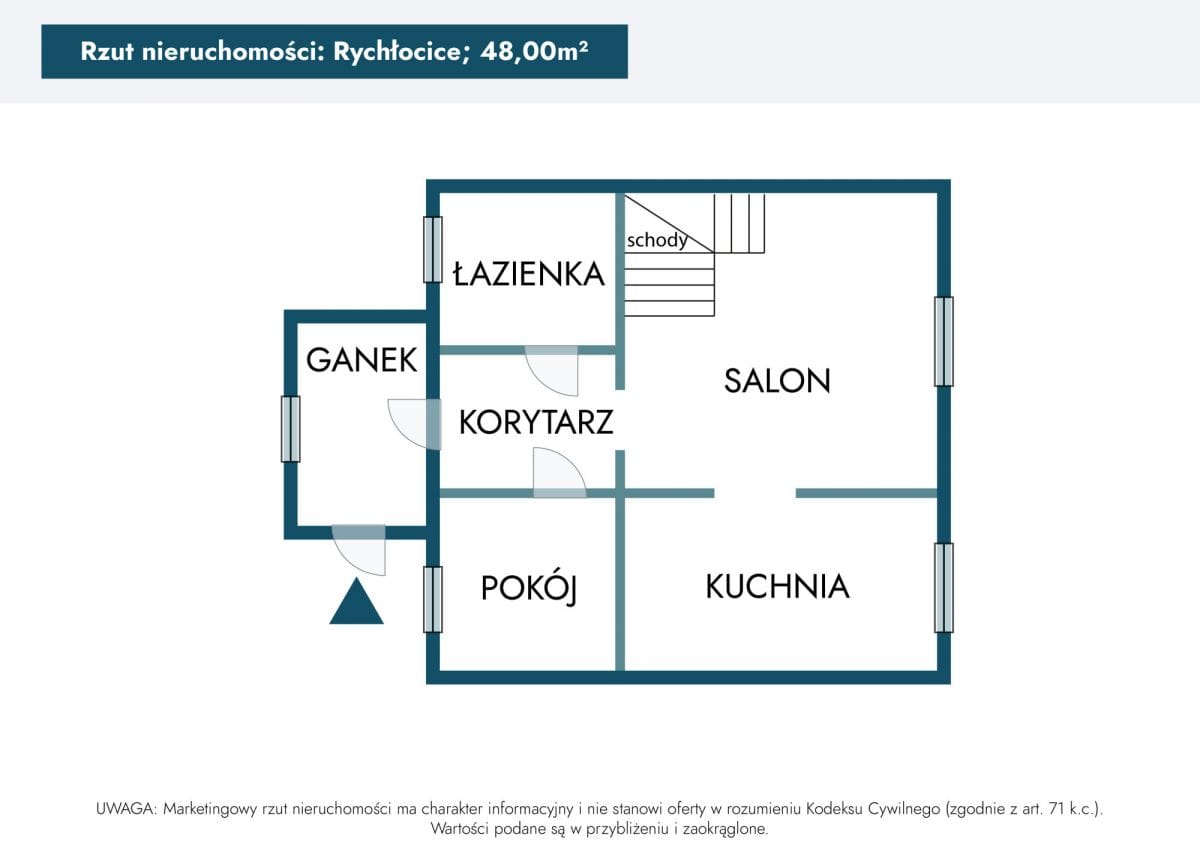 Dom 3 pokojowe na Sprzedaż