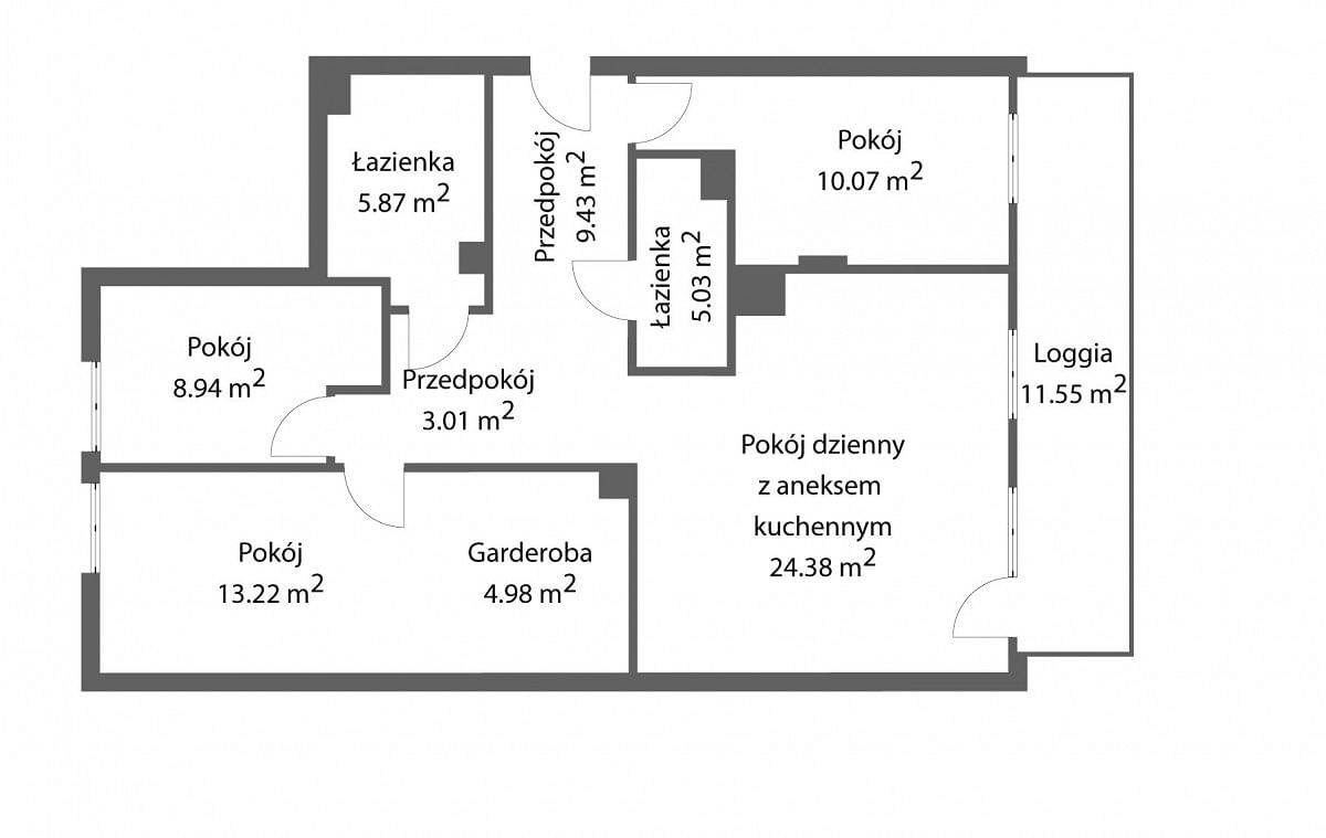 Mieszkanie 4 pokojowe na Sprzedaż