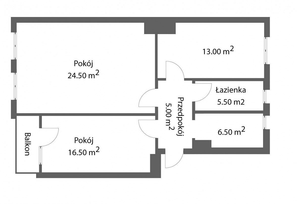 Mieszkanie 3 pokojowe na Sprzedaż