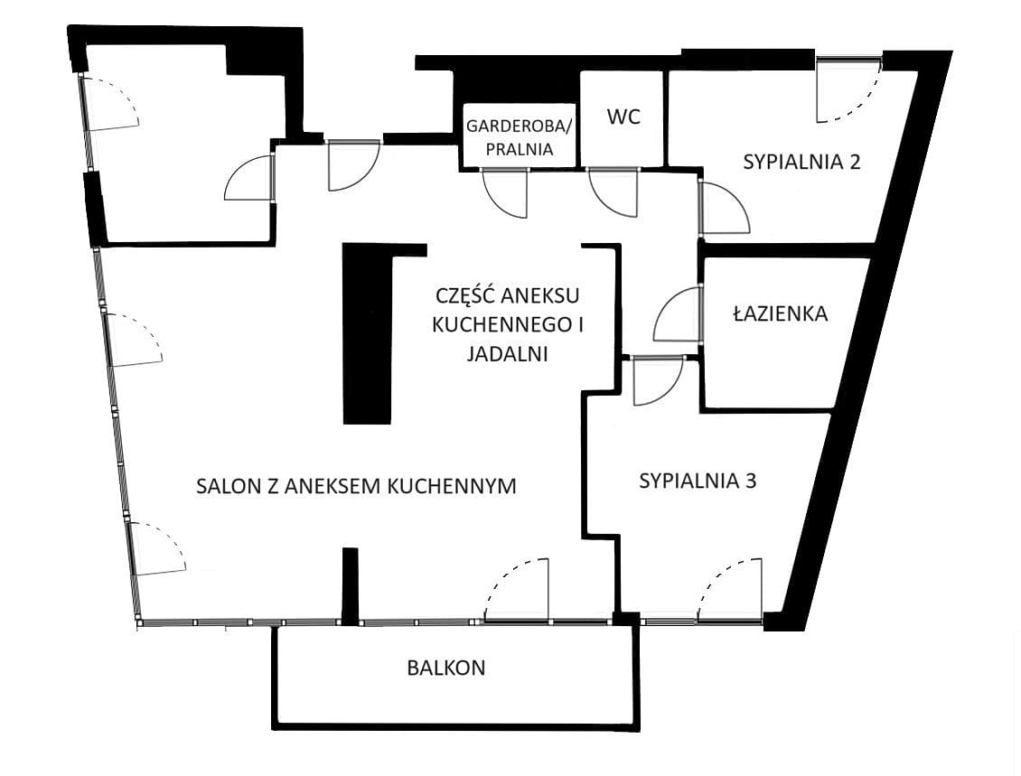 Mieszkanie 4 pokojowe na Sprzedaż