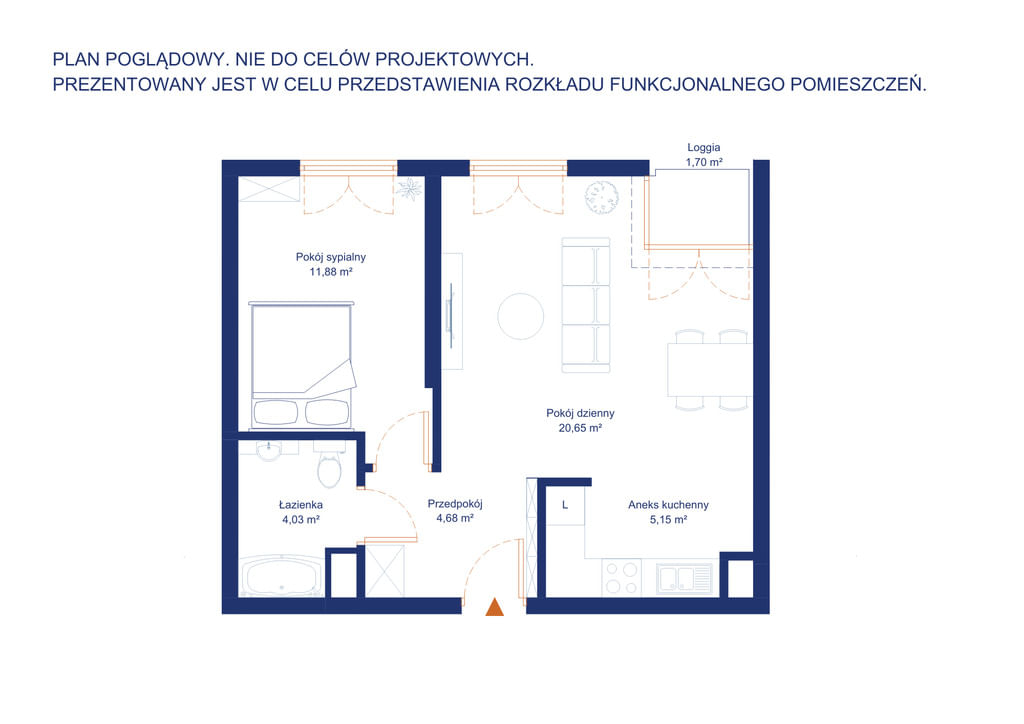 Mieszkanie 2 pokojowe na Sprzedaż