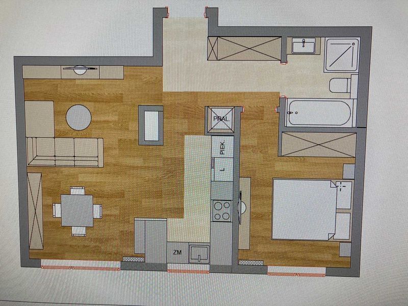 Mieszkanie 2 pokojowe na Wynajem