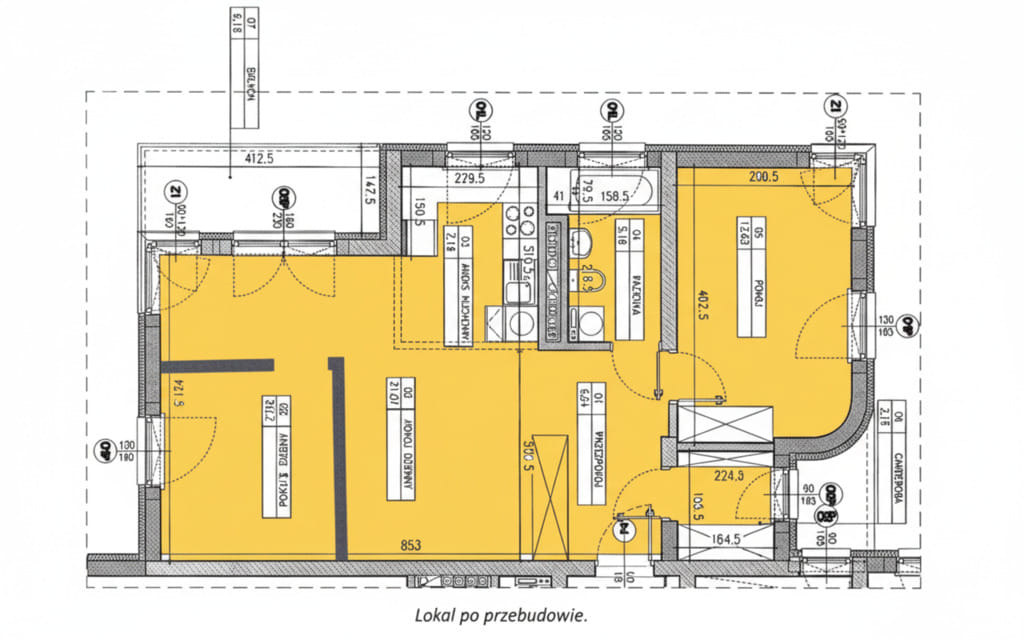 Mieszkanie 3 pokojowe na Sprzedaż