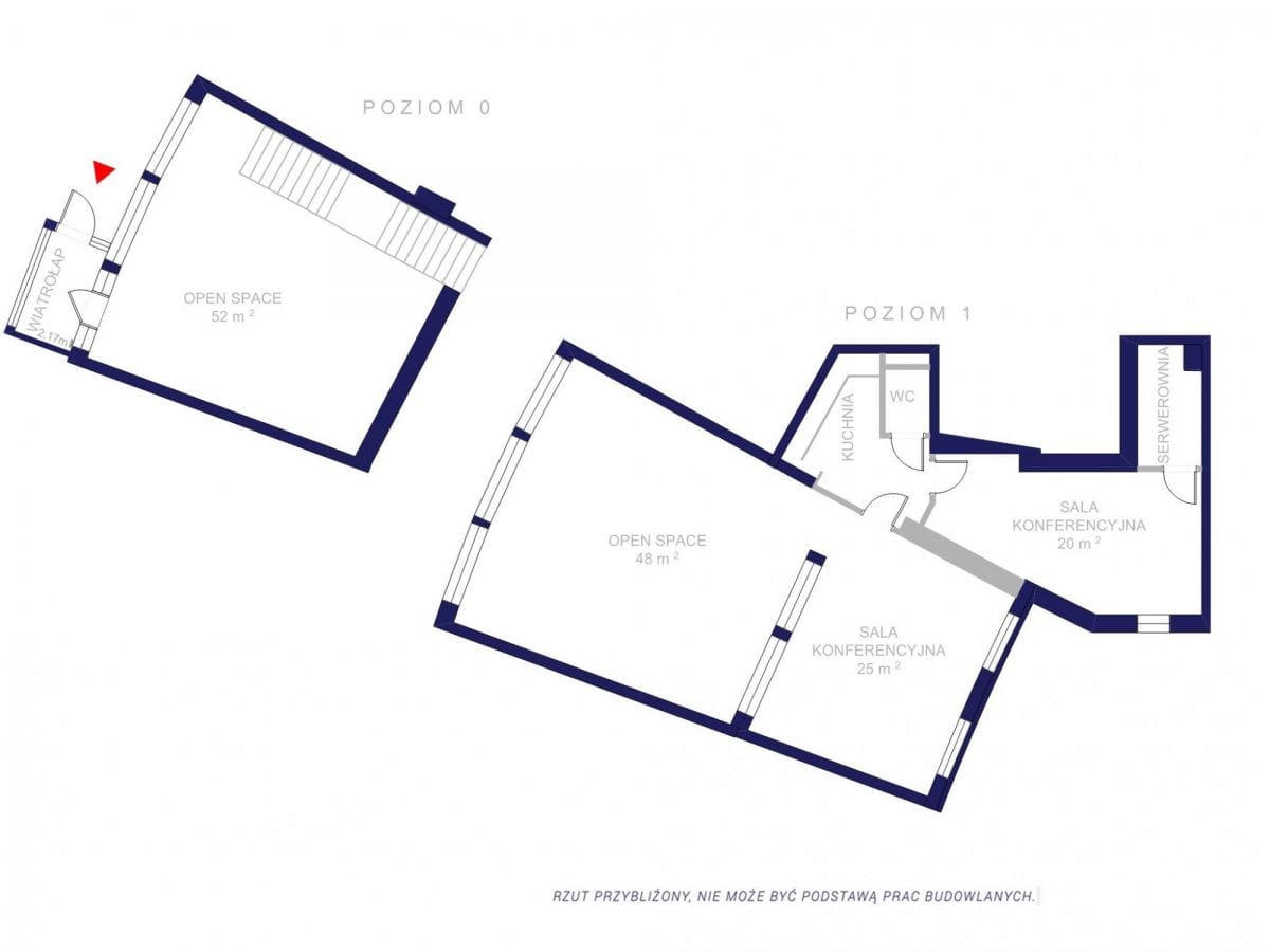 Lokal użytkowy  pokojowe na Wynajem