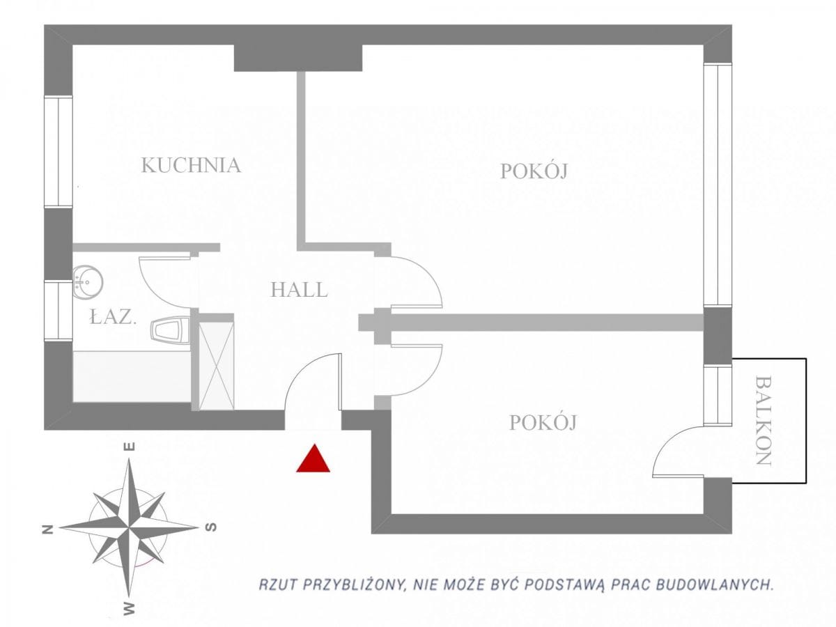 Mieszkanie 2 pokojowe na Sprzedaż