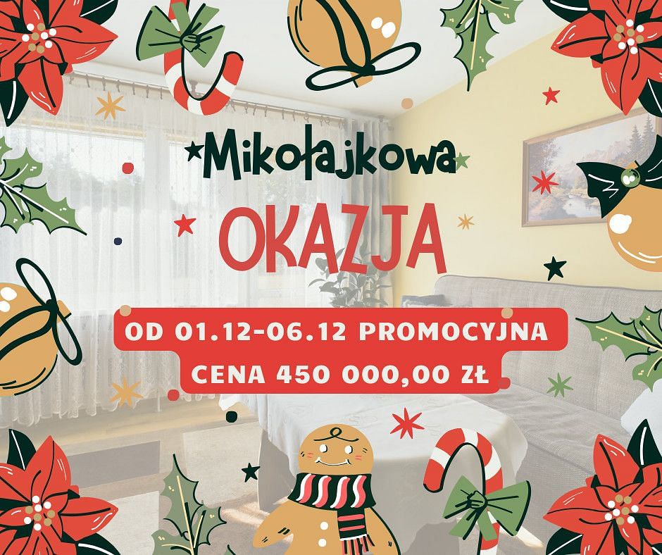 Mieszkanie 3 pokojowe na Sprzedaż