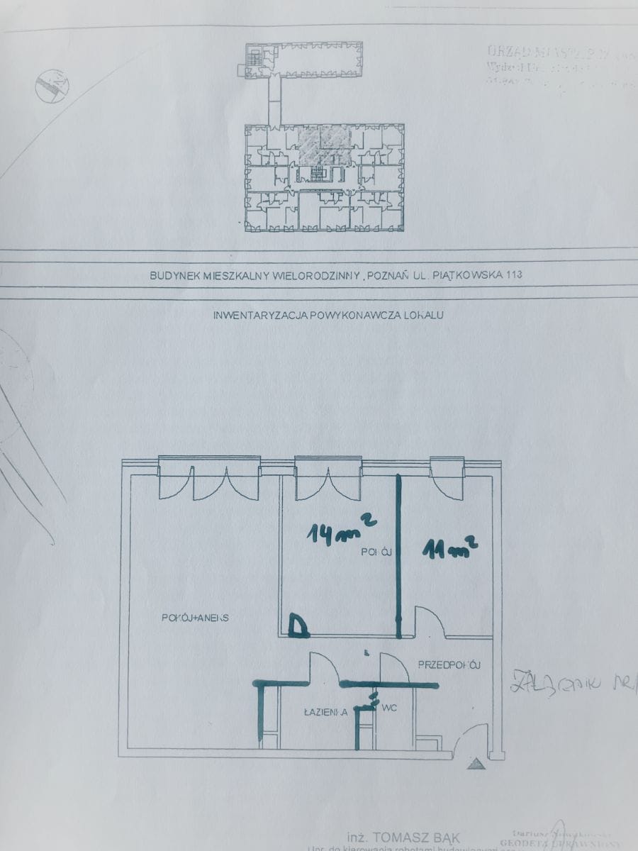 Mieszkanie 3 pokojowe na Sprzedaż