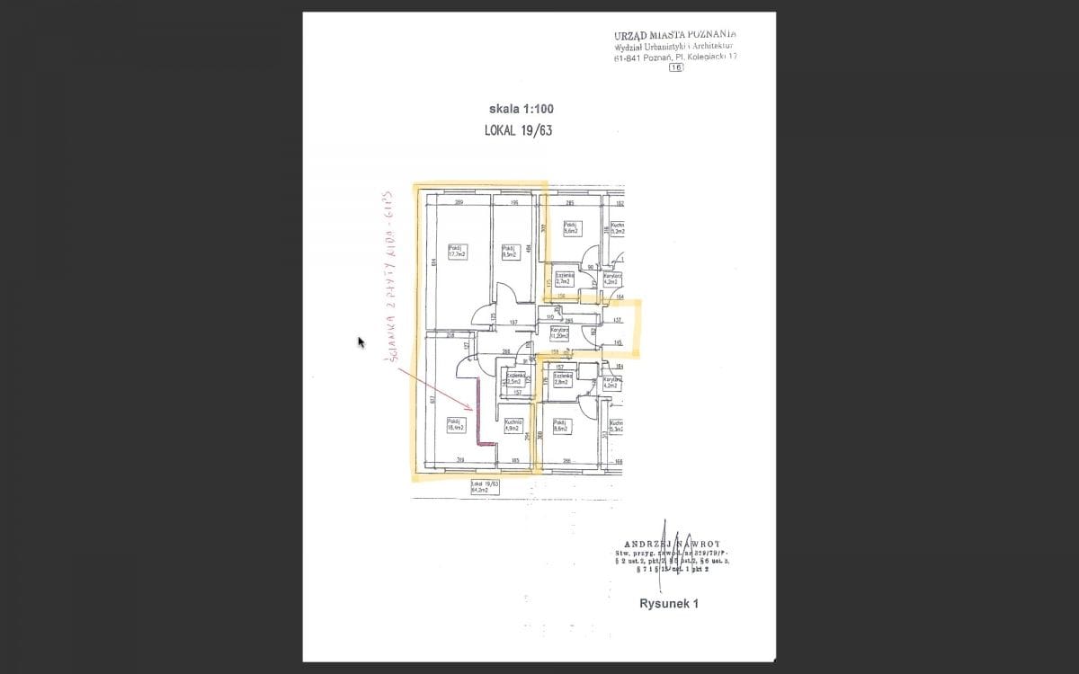 Mieszkanie 3 pokojowe na Sprzedaż