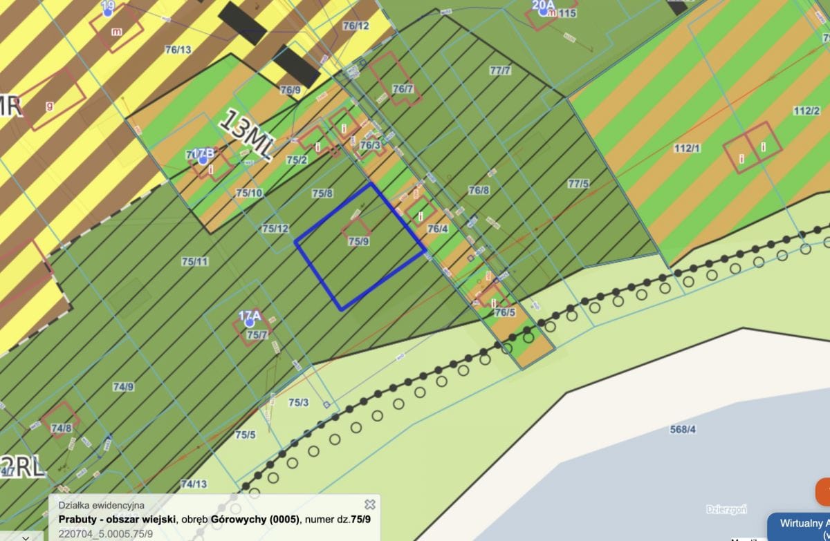 Działka  pokojowe na Sprzedaż