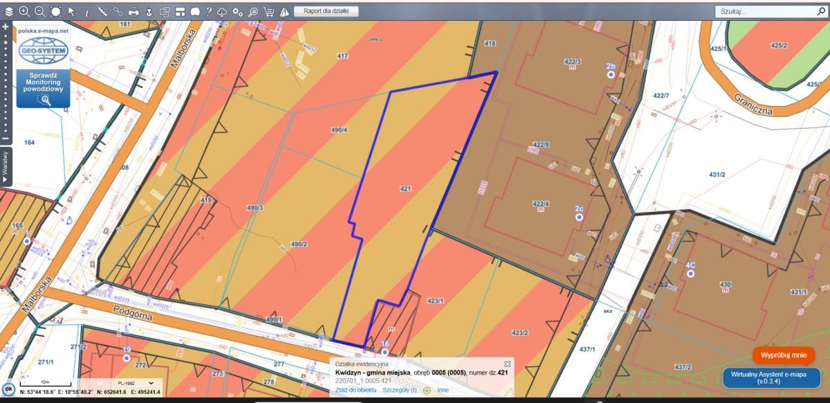 Działka  pokojowe na Sprzedaż