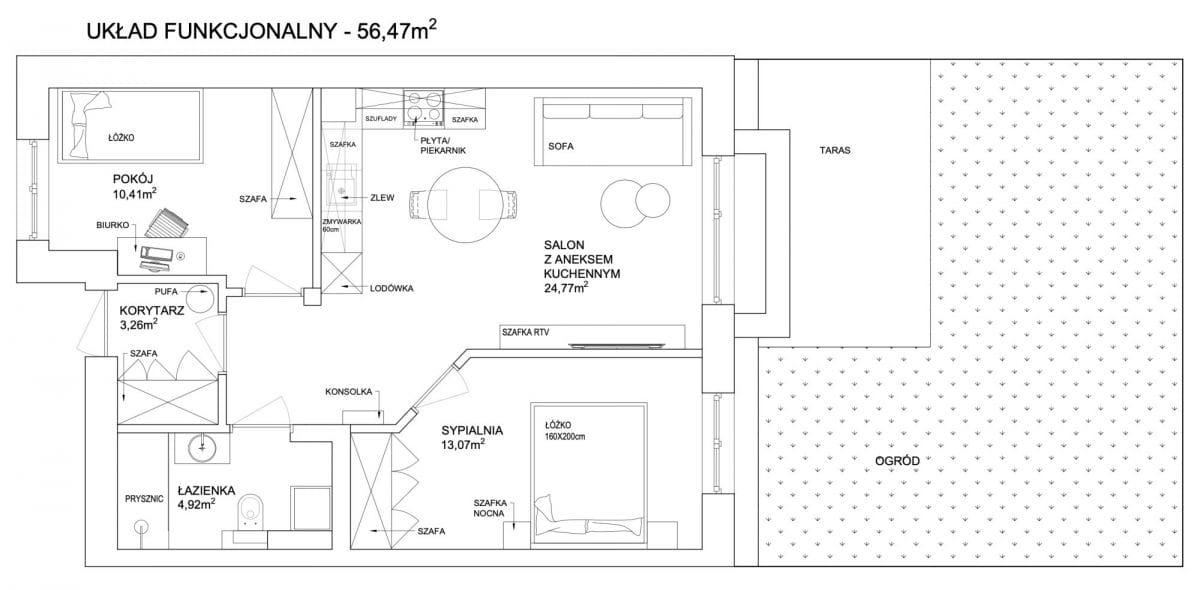 Mieszkanie 3 pokojowe na Sprzedaż