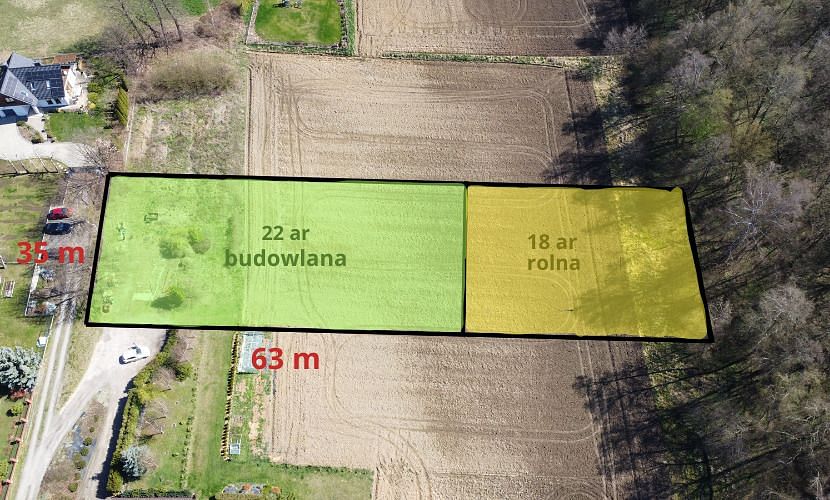 Działka  pokojowe na Sprzedaż