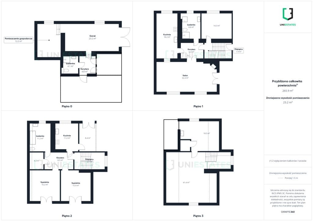 Dom 7 pokojowe na Sprzedaż