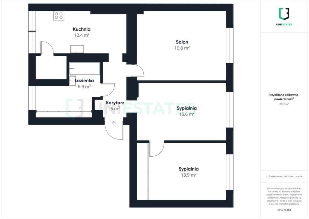 Mieszkanie 3 pokojowe na Wynajem