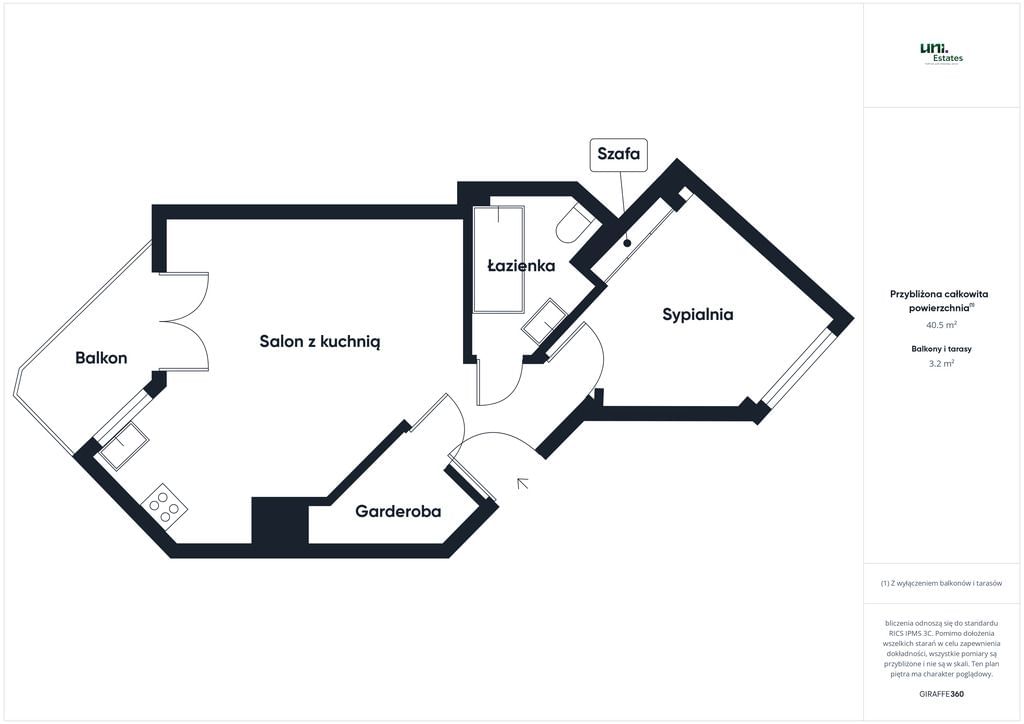 Mieszkanie 2 pokojowe na Wynajem