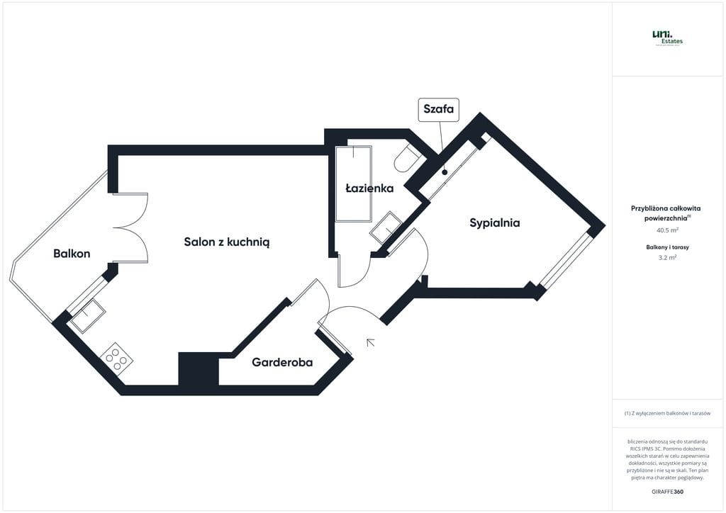Mieszkanie 2 pokojowe na Wynajem