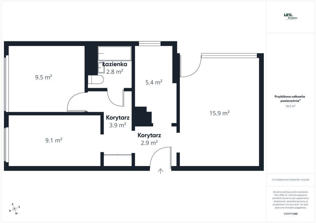 Mieszkanie 3 pokojowe na Sprzedaż