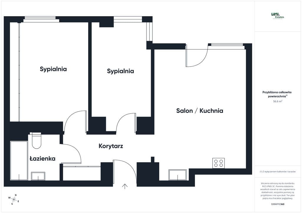 Mieszkanie 3 pokojowe na Sprzedaż