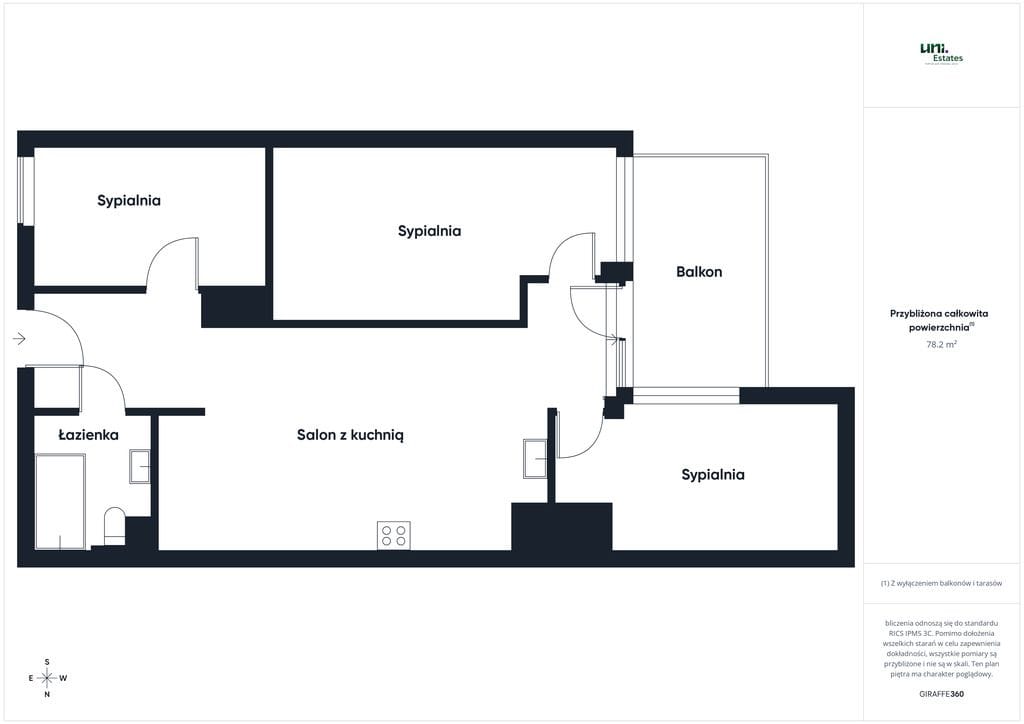 Mieszkanie 4 pokojowe na Sprzedaż