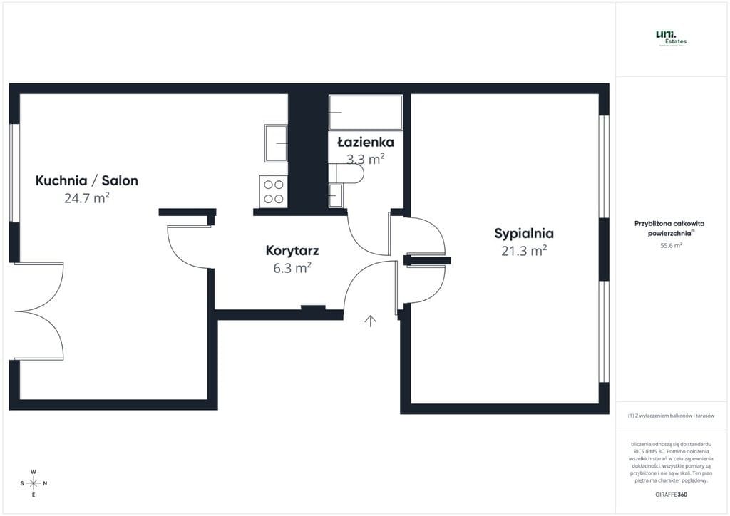 Mieszkanie 3 pokojowe na Sprzedaż