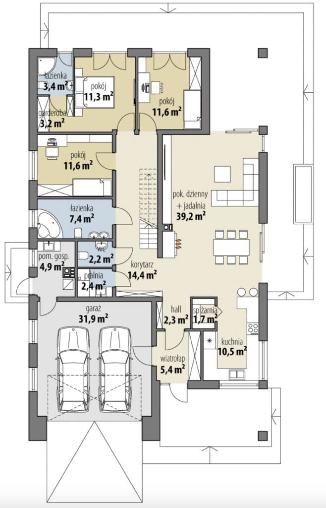 Dom 6 pokojowe na Sprzedaż