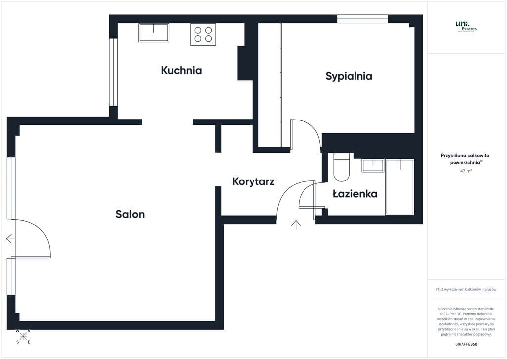 Mieszkanie 2 pokojowe na Wynajem