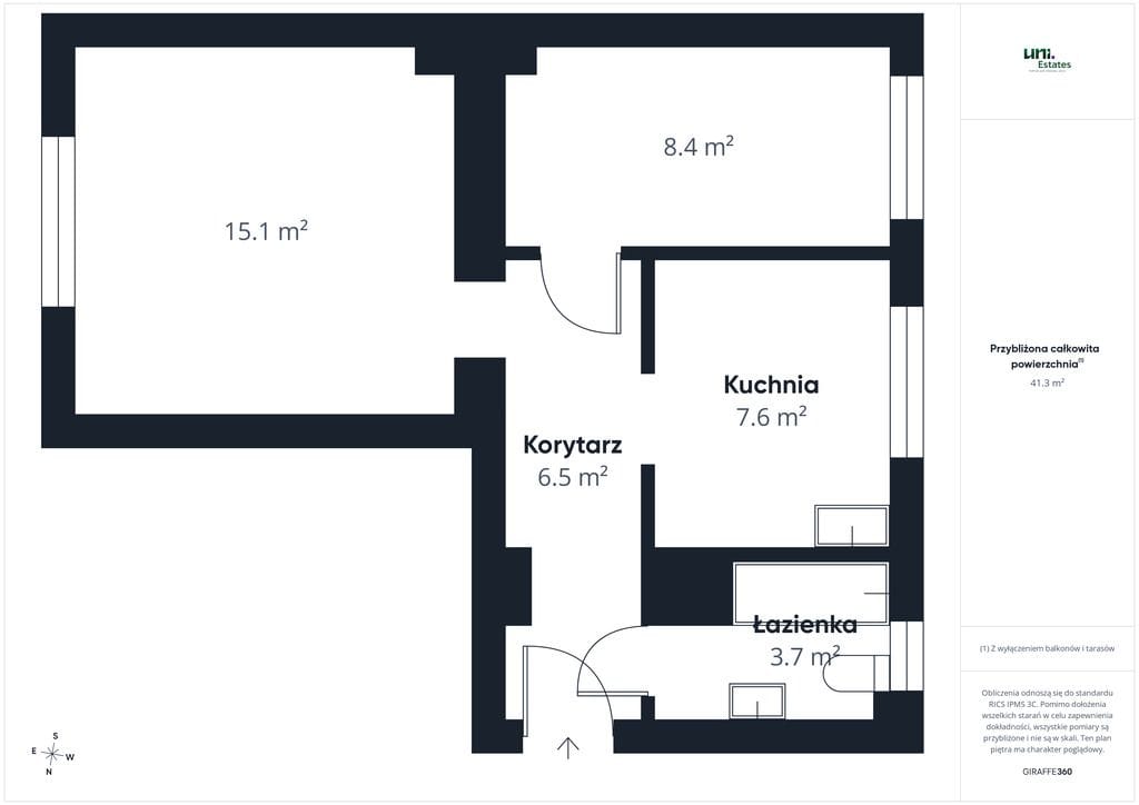 Mieszkanie 2 pokojowe na Sprzedaż