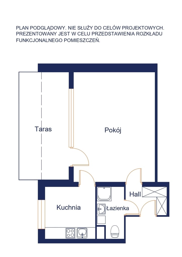 Mieszkanie 1 pokojowe na Sprzedaż