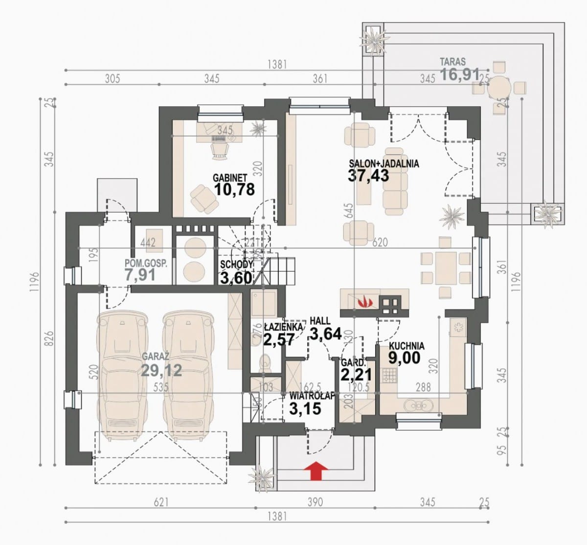 Działka  pokojowe na Sprzedaż